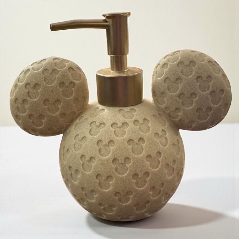 Disney Beige Mickey Mouse Soap Dispenser - Picture 3 of 4